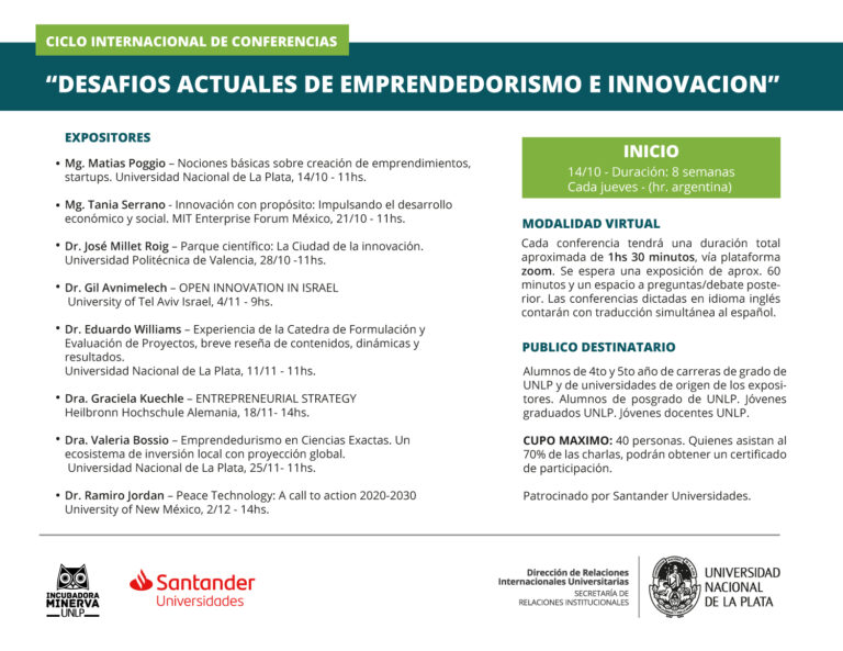 Desafíos actuales de emprendedorismo e innovación