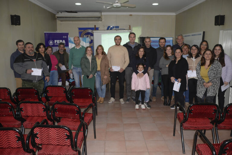 Concluyeron las capacitaciones en 25 de Mayo